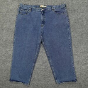 Vintage Route 66 Relaxed Jeans Mens 46x29 Blue Medium Wash Big Tall Straight Leg